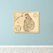 スリランカ キャンバスプリント (インサイチュ (ウッドフロア))