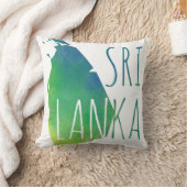 スリランカ クッション (ブランケット)