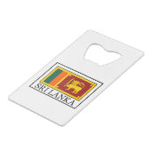 スリランカ クレジットカード栓抜き (正面アングル)