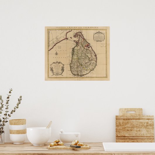 スリランカ ポスター (キッチン)