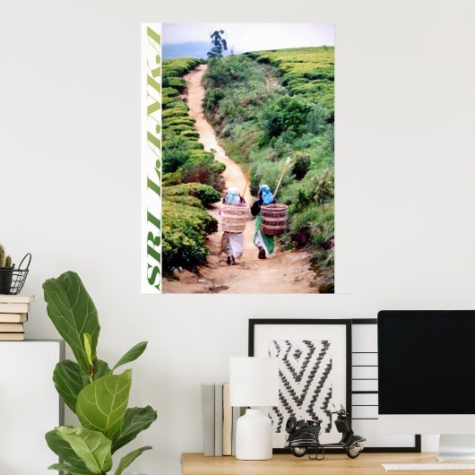 スリランカ ポスター (ホームオフィス)