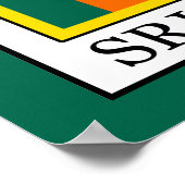 スリランカ ポスター (角)