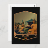 スリランカ ポストカード (正面/裏面)