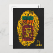 スリランカ ポストカード (正面/裏面)