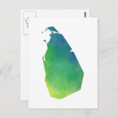 スリランカ ポストカード (正面/裏面)