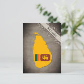 スリランカ ポストカード (スタンド正面)