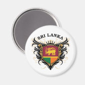 スリランカ マグネット (正面/裏面)