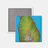 スリランカ マグネット (正面/裏面)