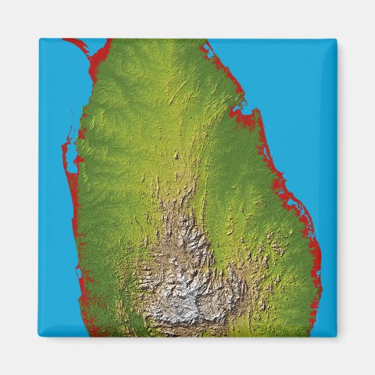 スリランカ マグネット (正面)