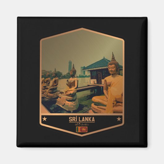 スリランカ マグネット (正面)