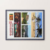 スリランカ – モザイク –  ジグソーパズル (横)