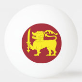 スリランカ 卓球ボール (裏面)