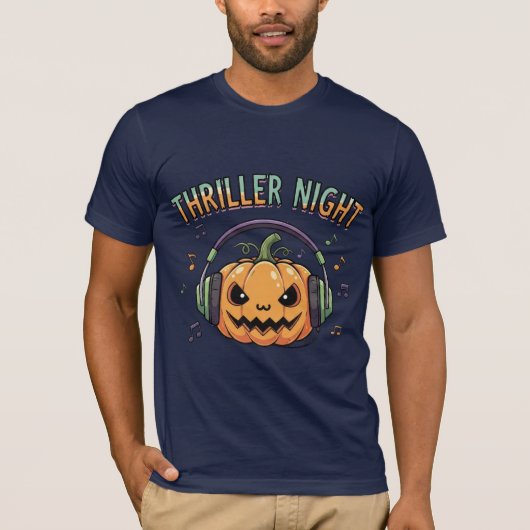 スリラーナイト パンプキン ハロウィン Tシャツ (正面)