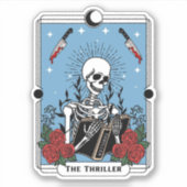 スリラーブック、Kindle、ウォーターボトルシール シール (正面)