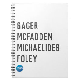 スリラー作家Tシャツ ノートブック