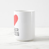 スリラー ストーリーが好き コーヒーマグカップ (中央)