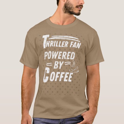 スリラー・ファン必見のレトロデザイン Tシャツ (正面)