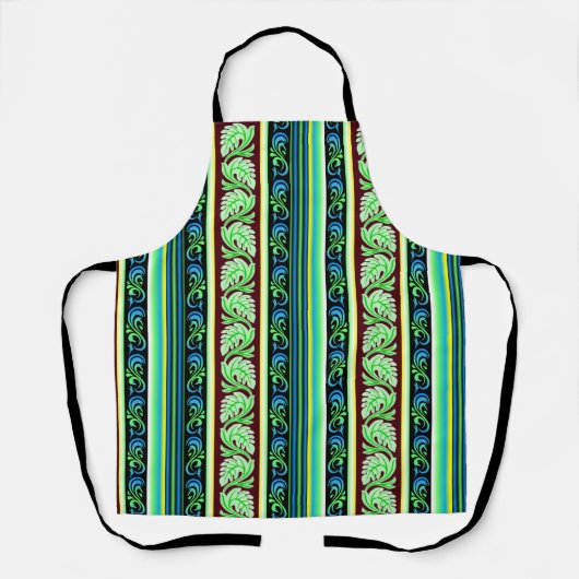 スリラ伝統的ンカ葉リヤエル エプロン (正面)