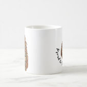 スリラ芸術的ンカの贈り物 コーヒーマグカップ (中央)