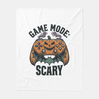 スリリングなゲーマーTシャツ ビンテージ ハロウィン コントローラー アート フリースブランケット