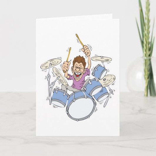 スリリングなドラム カード (正面)