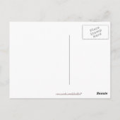 スリリングなハロウィーン ポストカード (裏面)