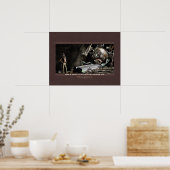 スリリングな物語：サービス条件(24x18") ポスター (キッチン)