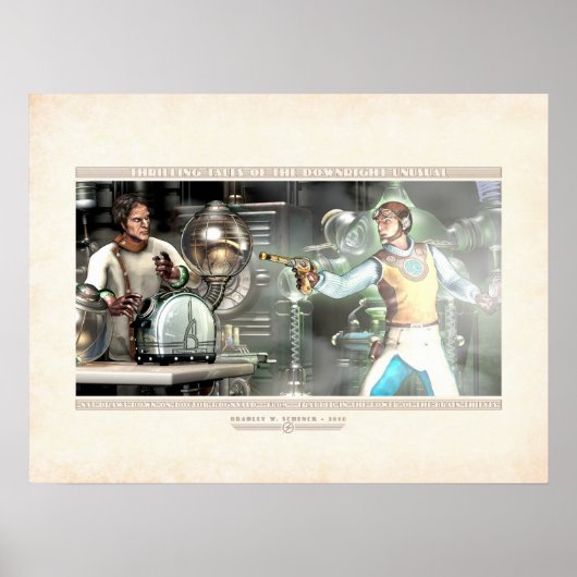 スリリングな物語： Natがダウン(24x18") ポスター (正面)