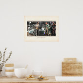 スリリングな物語:Rognvald's Laboratory (24x18") ポスター (キッチン)