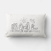 スリルああホープ出生スケッチ ランバークッション (正面)