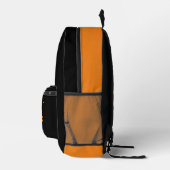 スリルおもしろいにシャットバグを撃つ プリントバックパック (右)