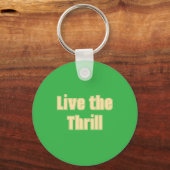 スリルなアクリルキーチェーンを生きる キーホルダー (正面)