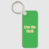 スリルなアクリルキーチェーンを生きる キーホルダー (正面)