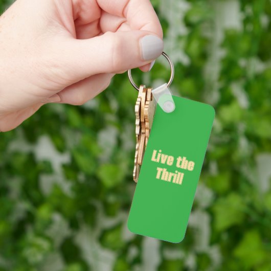 スリルなアクリルキーチェーンを生きる キーホルダー (手)