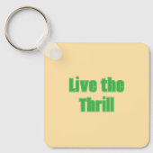 スリルなアクリルキーチェーンを生きる キーホルダー (正面)