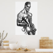 スリルに満ちた服装 ポスター (キッチン)