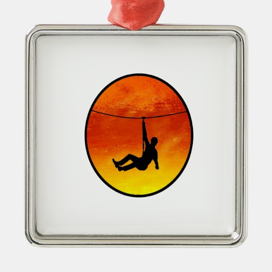 スリルのため メタルオーナメント (正面)