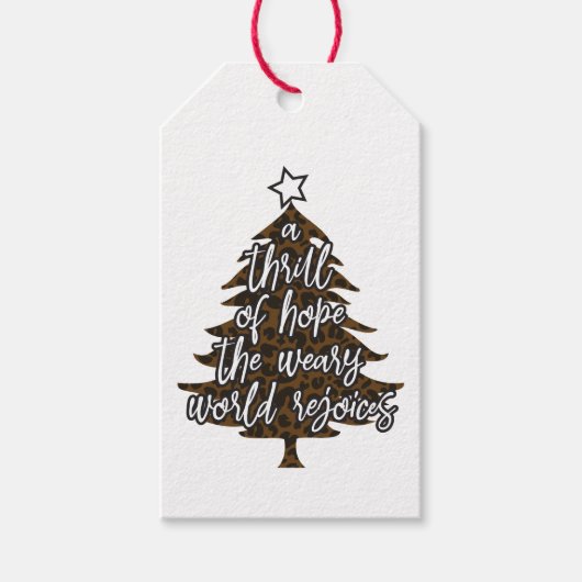 スリルオブホープクラフトギフトラベル ギフトタグ (正面)