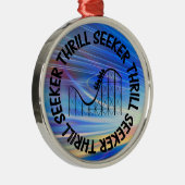 スリルシーカーローラーコースター メタルオーナメント (右)