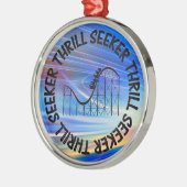 スリルシーカーローラーコースター メタルオーナメント (左)