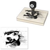 スリンガースパニエル犬ドッグスタンプ ラバースタンプ (押印)