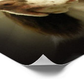 スリンガースパニエル犬プリント ポスター (角)