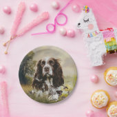 スリンガースパニエル犬 ペーパープレート (パーティー)