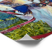 スリンガースパニエル犬 ポスター (角)