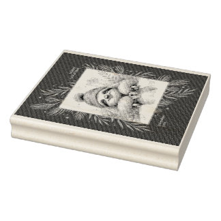 スリングの上のスロース ラバースタンプ