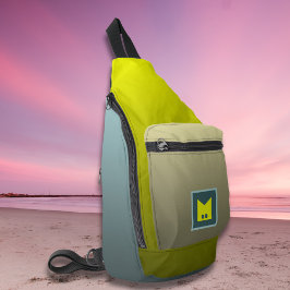 スリングバッグクロスボディモノグラムトレンドカラーソーバッグ スリングバッグ