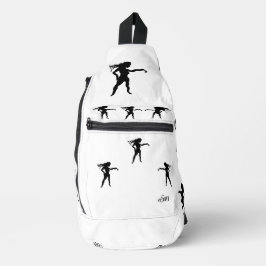 スリングバッグ：ダッフェルバッグ女性パワー。 スリングバッグ