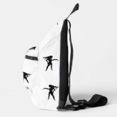 スリングバッグ：ダッフェルバッグ女性パワー。 スリングバッグ (右)