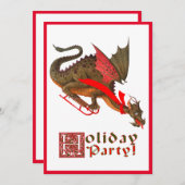 スリング·ドラゴン 招待状 (正面/裏面)