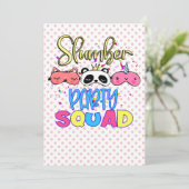 スリンバーティー スクワッド ガールズ パジャマ おそろい 招待状 (スタンド正面)